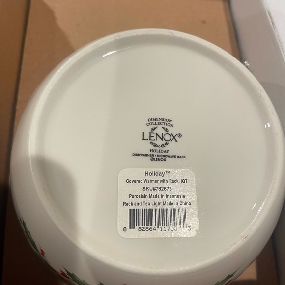 LENOX Holiday Covered Warmer with Rack - Picture 5 of 9